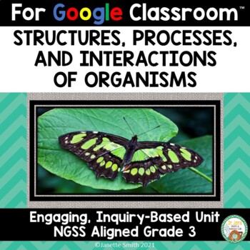 Preview of Structures, Processes, and Interactions Digital Unit for Google Classroom™