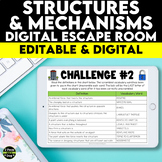 Structures and Mechanisms Digital Escape Room Grade 7 Scie