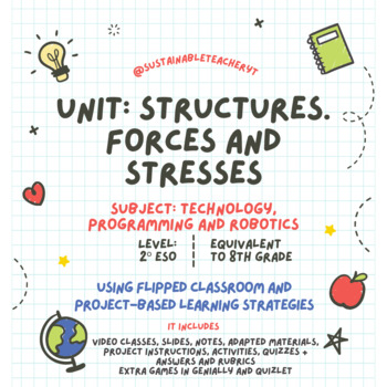 Preview of Structures, forces and stresses - Full unit plan