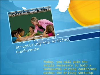 Preview of Structuring the Writing Conference