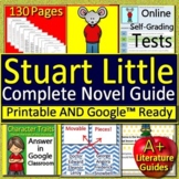 Stuart Little Novel Study Unit Comprehension Questions wit