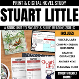 Stuart Little Novel Study Activities: Comprehension Questi