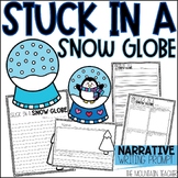 Stuck in a Snow Globe Craft and Winter Themed Writing Prompt