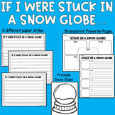 Stuck in a Snow Globe Writing and Craft- PAPER and GOOGLE SLIDES