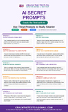 Student AI Prompts for Math Problem Solving | Math |