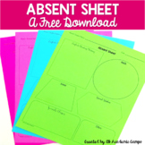 Absent Student Form {EDITABLE}