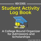 Student Activity Log Book: College Bound Organizer for Adm