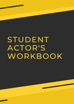 Preview of Student Actor's Workbook