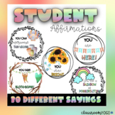 Student Affirmation Circles