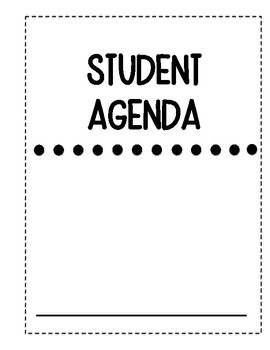 Preview of Student Agenda 2018/2019