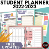 Student Agenda Planner Calendar Tracker 2022-2023 BACK TO SCHOOL