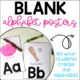 Student Alphabet Posters