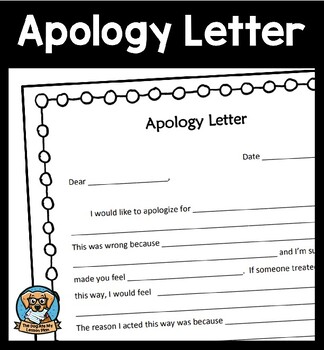 Results for apology letters | TPT
