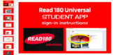 Student App Sign-In Instructions Slides Presentation (Read