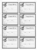 Student Artwork Labels
