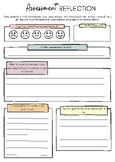 Student Assessment Reflection Template