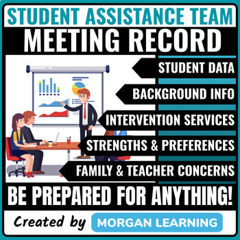 Preview of Student Assistance Team / Intervention Team Meeting Record