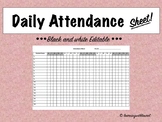 Daily Student Attendance Sheet (Distance Learning)