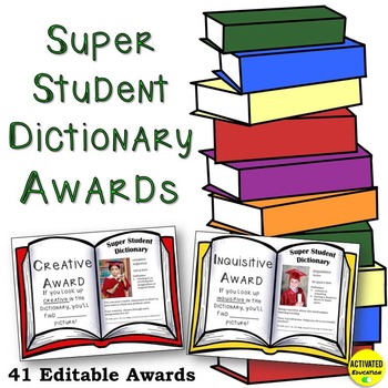 Preview of Editable Student Awards