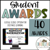Student Awards | Google Slide Option for Distance Learning