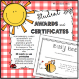 Student Awards and Certificates