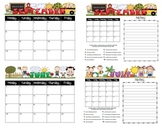Student Behavior Calendars August 2012 - July 2013