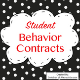 Student Behavior Contract