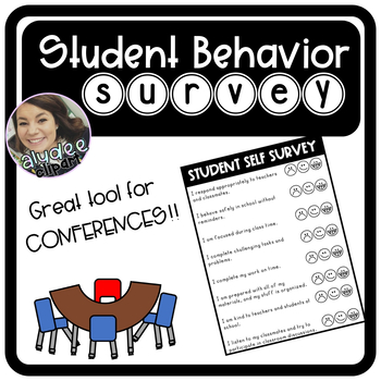 Preview of Student Behavior Survey