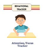 Student Behavior Tracker (Attention/Focus Chart)
