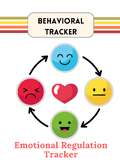 Student Behavior Tracker (Emotional Regulation Chart)