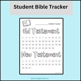 Student Bible Tracker- Catholic and Protestant