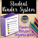 Student Binder System