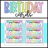 Student Birthday Card or Gift Tag