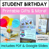 Student Birthday Printables