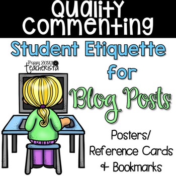 Preview of Student Blog Post Commenting Etiquette [Kidblog]