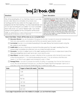 Simple Book Club Journal For ANY Book!