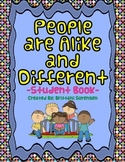 Student Writing Book: People are Alike and Different - K C