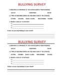 Student Bullying Survey