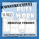 busy work packets worksheets teaching resources tpt