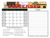 Student Behavior Calendar August 2016- July 2017