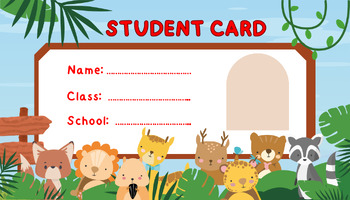 Preview of Student Card