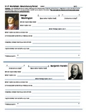 History U.S. - Historical Figures Research Sheets - Revolu