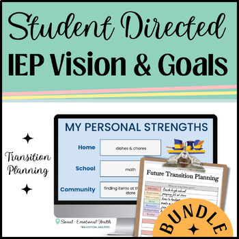 Preview of Student Centered IEP | Understanding & Monitoring my IEP Goals & Vision