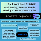 Student-Centred Back to School Bundle for Beginner Adult E