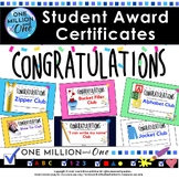 Student Award Certificates | Congratulations Certificates 