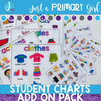 Student Charts for Writer's Workshop Pack 2 by Just A Primary Girl