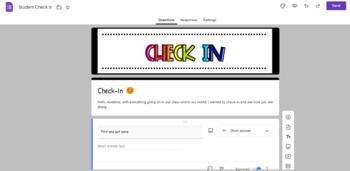 Preview of Student Check In
