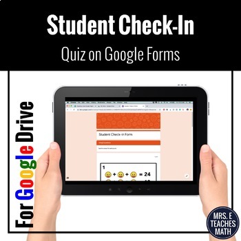 Preview of Student Check-In Google Form