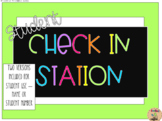 Student Check-In Station