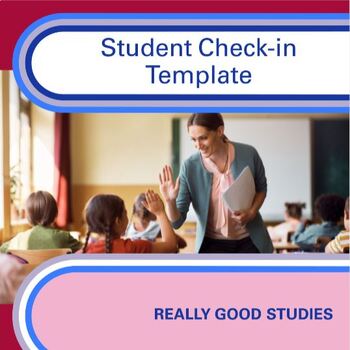 Preview of Student Check-In Template